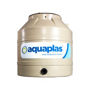 Tinaco equipado Aquaplas Tricapa Beige 600 L