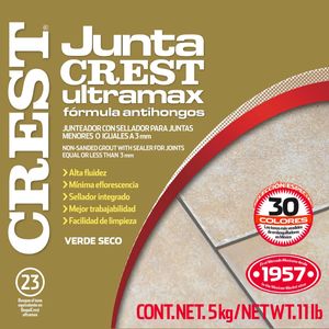 Juntacrest Ultramax Verde Seco 5 Kg