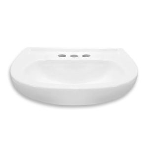 Lavabo de pedestal Cato Jazmin Blanco