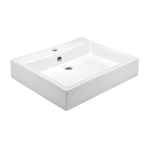 Lavabo de sobreponer Helvex LV Lucerna 1 Blanco