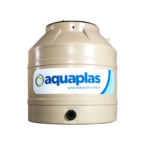 Tinaco equipado Aquaplas Tricapa Beige 1,100 L