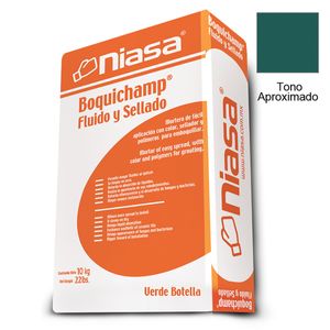 Boquichapm Sellador Niasa Verde Botella 10 Kg