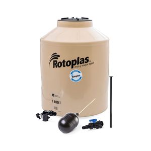 Tinaco equipado Rotoplas 500019 Tricapa 1,100 L