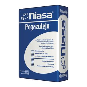 Pegazulejo Niasa Blanco 20 Kg