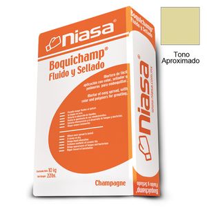 Boquichapm Sellador Niasa Champagne 10 Kg