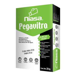 Pegazulejo Niasa Pegavitro Blanco 20 Kg