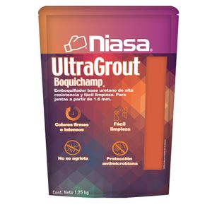 Niasa  Boquichamp Ultragrout Blanco 1.25kg