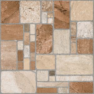 Loseta Rocalla 55x55 Rojo 1.49 1A