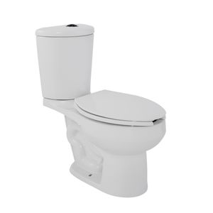 WC Helvex Option Elongado compacto Blanco