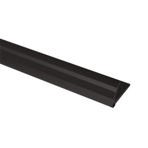 Tira Trim Lisa Perdura Negro 2.40 m