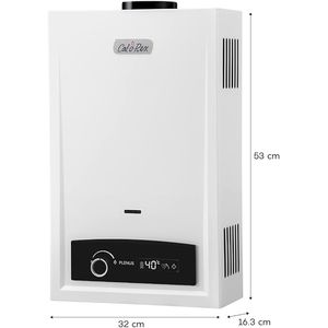 Calentador Instantáneo Calorex COXDPI-11 B PLENUS Gas L.P.11 L/min