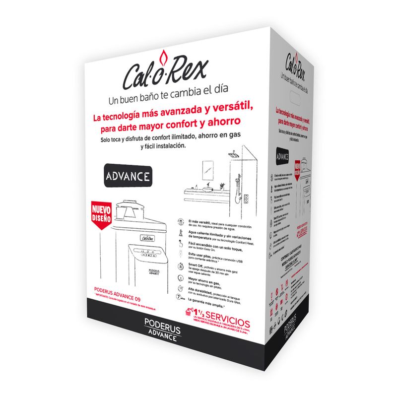 Calentador-de-paso-Calorex-COXDPE-09-PODERUS-ADVANCE-Gas-Natural-9-L-min