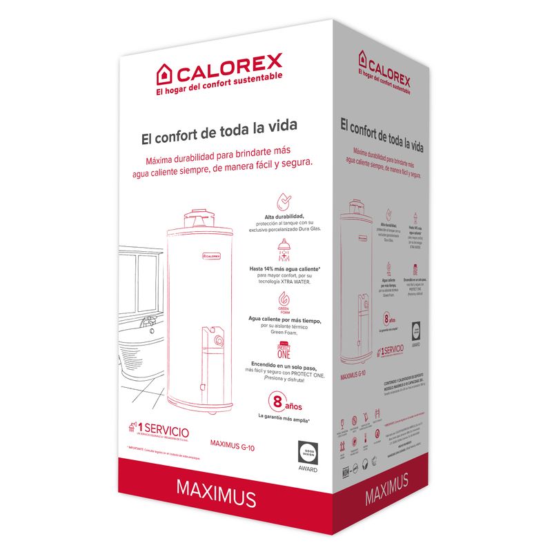 Calentador-Calorex-G-10-Maximus-Gas-Natural-38-Lts-Generacion-2