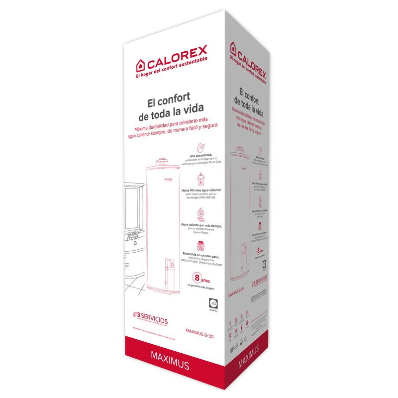 Calorex-calentador-G-30-Maximus-Gas-Natural-103-Lts-Generacion-2